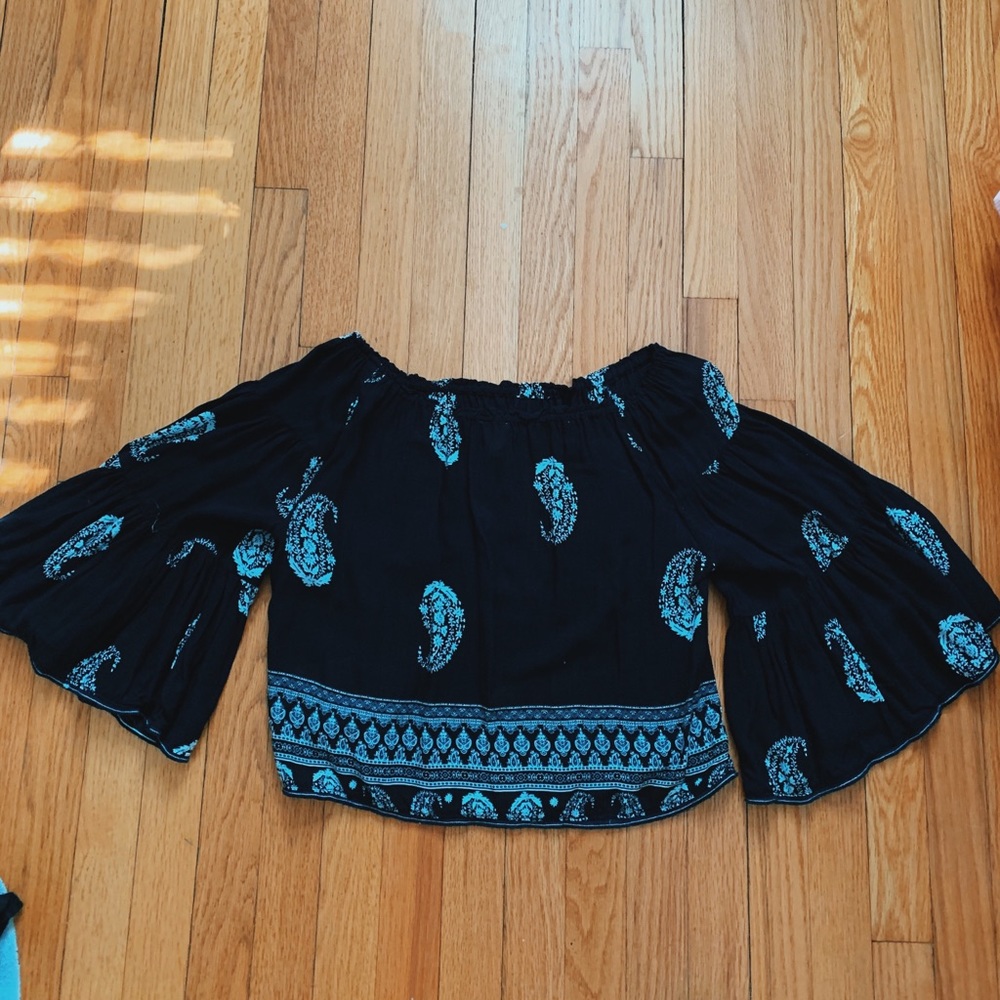 Off the shoulder blouse